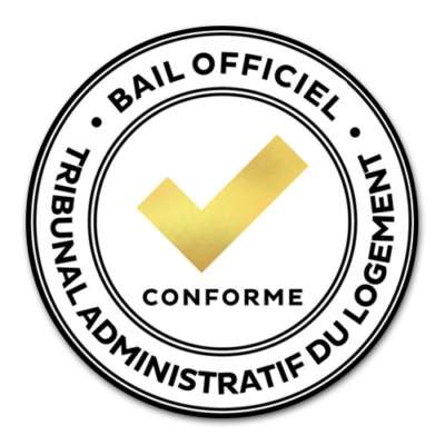 badge Le Bail électronique de la CORPIQ est conforme au Tribunal administratif du logement